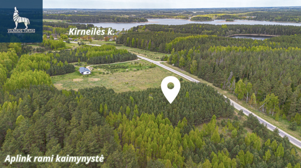 Parduodamas sklypas Kirneilės k., Molėtų r. sav., 150 a ploto 3
