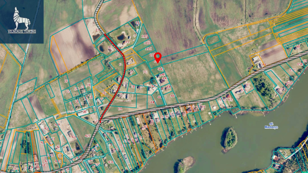 Parduodamas  sklypas Meduvio 2-oji g., Senojo Tarpupio k., Trakų r. sav., 20 a ploto 2