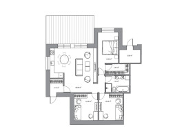 Parduodamas namas Vilniaus r. sav., Daržininkų k., Svajonių g., 95.52 m2 ploto, 1 aukštai 19