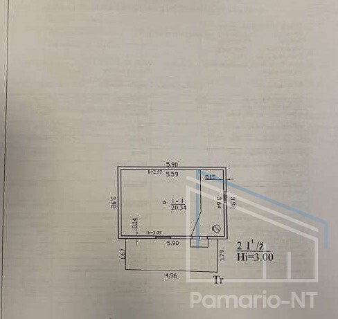 Parduodamas namas Lingių k., Klaipėdos r. sav., 69 m2 ploto, 1 aukštai 8