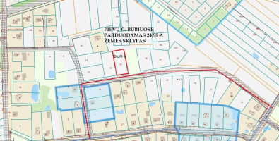Parduodamas namų valdos paskirties sklypas Pievų g., Bubių k., Šiaulių r. sav., 24.98 a ploto 3