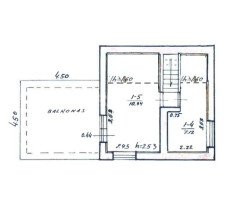 Parduodamas namas Kairėnės Sodų 2-oji g., Antakalnis, Vilniaus m., Vilniaus m. sav., 75.22 m2 ploto, 2 aukštai 21
