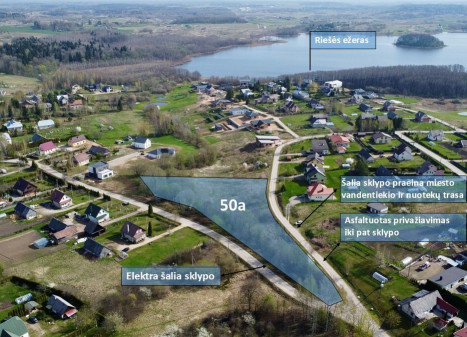 Parduodamas  sklypas Saulės g., Sudervės k., Vilniaus r. sav., 50 a ploto