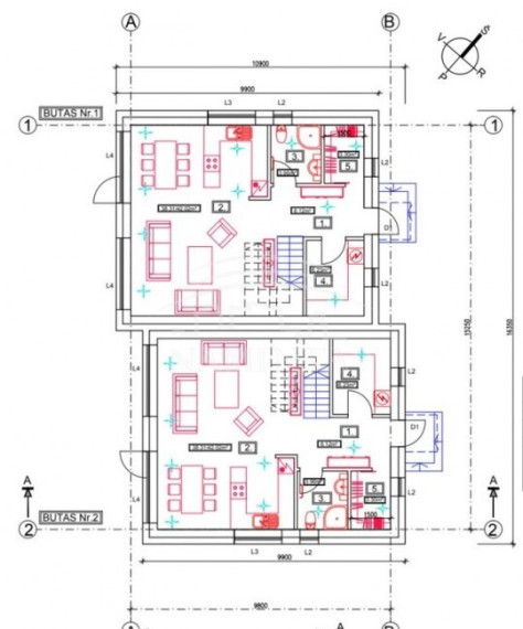 Parduodamas namas Gindulių k., Klaipėdos r. sav., 115 m2 ploto, 2 aukštai 6