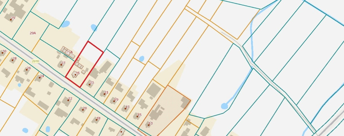 Parduodamas namas Pakruojo r. sav., Laborų k., Mūšos, 58.66 m2 ploto, 1 aukštai 25