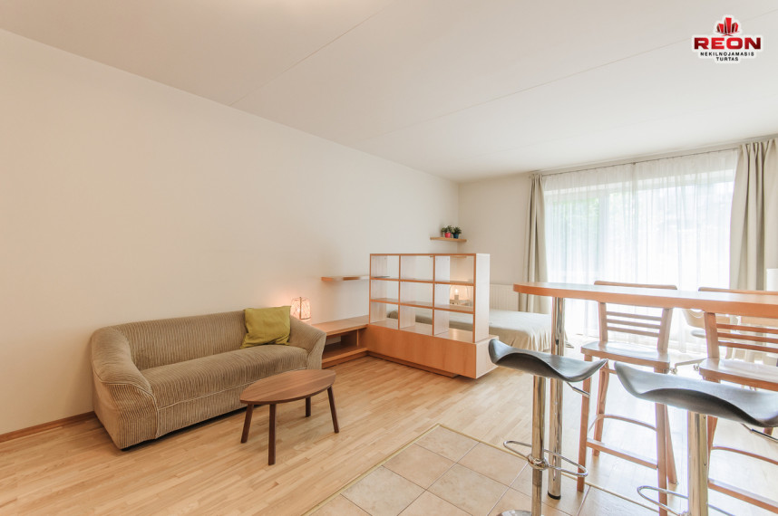 Nuomojamas butas Lūšių g., Žvėrynas, Vilniaus m., Vilniaus m. sav., 43 m2 ploto, 1 kambariai 2