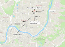 Parduodamas butas Žygio g., Žirmūnai, Vilniaus m., Vilniaus m. sav., 21.1 m2 ploto, 1 kambariai 18