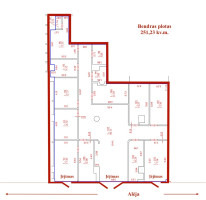 Nuomojamos administracinės, kitos paskirties, paslaugų, prekybos patalpos Konstitucijos g., Šnipiškės, Vilniaus m., Vilniaus m. sav., 251.23 m2 ploto 15