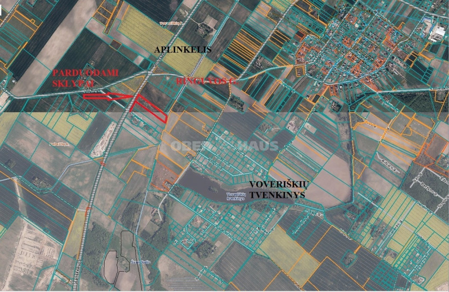 Parduodamas komercinės paskirties sklypas Medinupelio g., Paitaičių k., Šiaulių r. sav., 25 a ploto 3