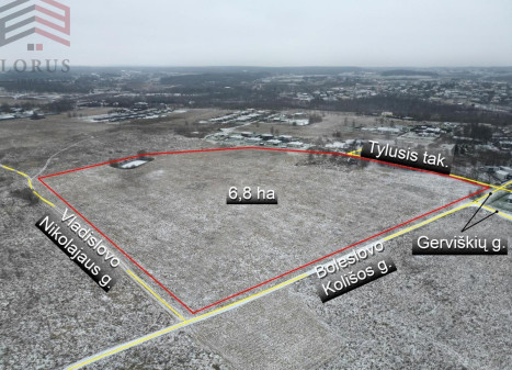 Parduodamas  sklypas Gerviškių g., Naujoji Vilnia, Vilniaus m., Vilniaus m. sav., 680 a ploto