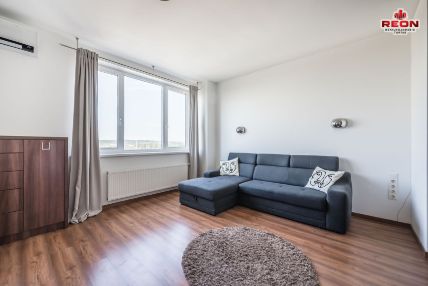 Nuomojamas butas Jonažolių g., Lazdynėliai, Vilniaus m., Vilniaus m. sav., 33 m2 ploto, 1 kambariai 3