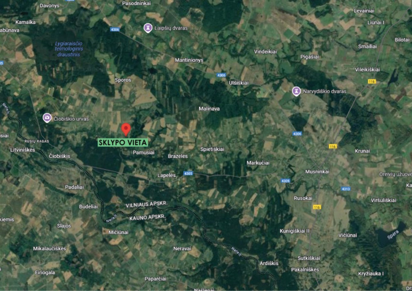 Parduodamas kitos paskirties sklypas Pykuolio g., Janionių k., Širvintų r. sav., 1162 a ploto 18