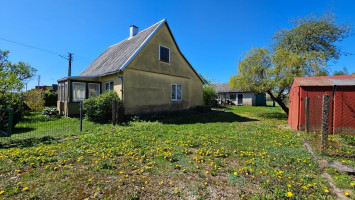Parduodamas namas Laukų g., Ariogalos m., Raseinių r. sav., 52.25 m2 ploto, 1 aukštai 10