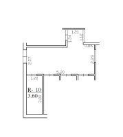Parduodamos kitos paskirties patalpos Santariškių g., Santariškės, Vilniaus m., Vilniaus m. sav., 16 m2 ploto 9
