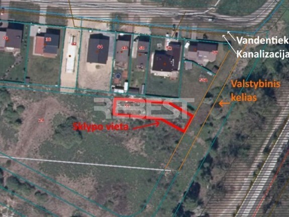 Parduodamas namų valdos paskirties sklypas Vinkšnos g., Gubernija, Šiaulių m., Šiaulių m. sav., 6.51 a ploto 6
