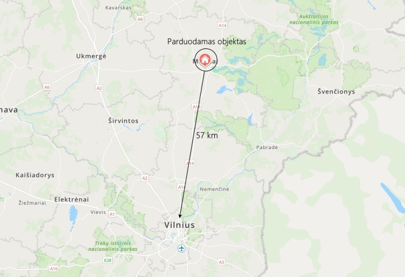 Parduodamos administracinės, paslaugų, prekybos patalpos Alberto Jauniškio g., Molėtų m., Molėtų r. sav., 560.15 m2 ploto 32