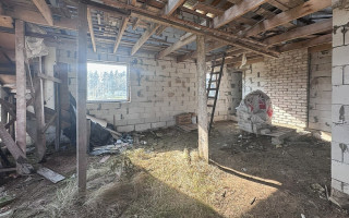 PARDUODAMAS 55 % ĮRENGTAS  NAMAS SU PATALPA PIRČIAI IR AKMENINE PAVĖSINE KERAVOJE, PANEVĖŽIO RAJONE 9