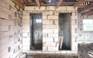 PARDUODAMAS 55 % ĮRENGTAS  NAMAS SU PATALPA PIRČIAI IR AKMENINE PAVĖSINE KERAVOJE, PANEVĖŽIO RAJONE 10