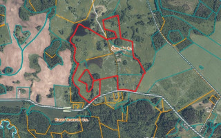 PARDUODAMAS RĄSTINIS 82,75 KV. M. SU DIDELIU MŪRINIU ŪKINIU PASTATU IR TVENKINIU 28,4796 HA ŠAPALŲ G. 1, ŠAPALŲ KAIME, ROKIŠKIO RAJONE 32