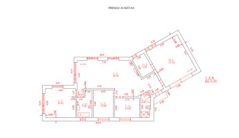 Parduodamas namas Miglės g., Ramučių k., Kauno r. sav., 143.54 m2 ploto, 1 aukštai 40