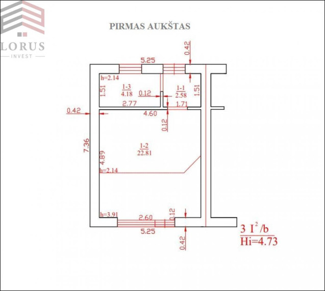 Parduodamas butas Aidukaičių g., Naujininkai, Vilniaus m., Vilniaus m. sav., 50 m2 ploto, 2 kambariai 5
