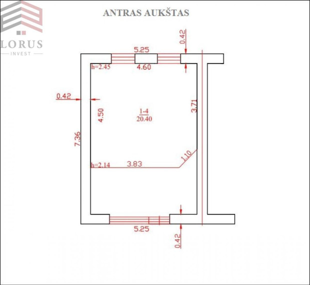 Parduodamas butas Aidukaičių g., Naujininkai, Vilniaus m., Vilniaus m. sav., 50 m2 ploto, 2 kambariai 6