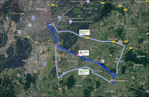 Parduodamas namas Smėlio g., Skaidiškių k., Vilniaus r. sav., 133 m2 ploto, 1 aukštai 15