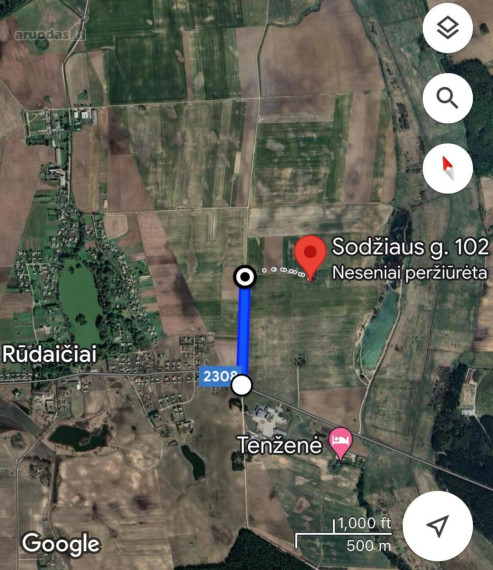 Parduodamas sklypas Sodžiaus g., Rūdaičių k., Kretingos r. sav., 62 a ploto 1