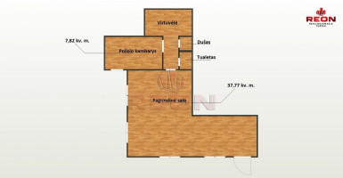Parduodamas butas Zanavykų g., Naujininkai, Vilniaus m., Vilniaus m. sav., 52 m2 ploto, 2 kambariai 14