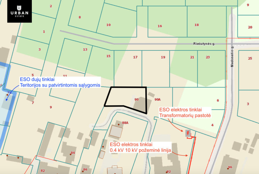 Parduodamas sklypas A. Kojelavičiaus g., Naujojoje Vilnioje, Vilniuje, 6.57 a ploto 6