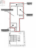 Parduodamas butas Taikos g., Justiniškės, Vilniaus m., Vilniaus m. sav., 67 m2 ploto, 2 kambariai 19