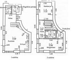 Parduodamas namas Tyrlaukio g., Šilainiai, Kauno m., Kauno m. sav., 74.49 m2 ploto, 2 aukštai 35