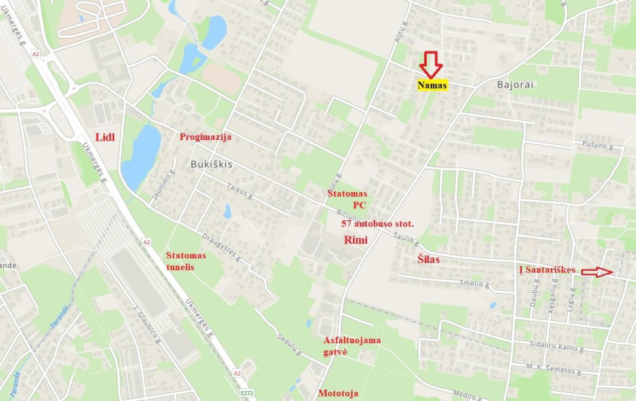 Parduodamas namas Melisų g., Bukiškio k., Vilniaus r. sav., 135.79 m² ploto 5 kambariai 3