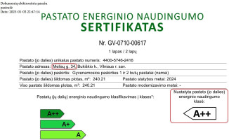 Parduodamas namas Melisų g., Bukiškio k., Vilniaus r. sav., 135.79 m² ploto 5 kambariai 37