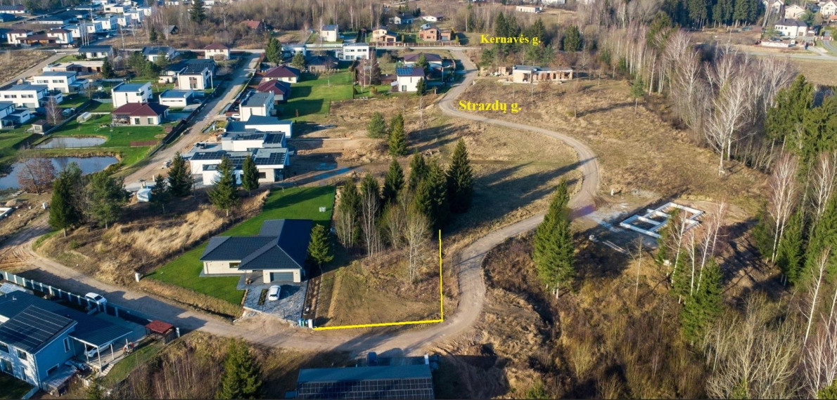 Parduodamas sklypas Strazdų g., Saldenės k., Vilniaus r. sav., 14.62 a ploto 1