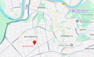 Nuomojamas butas T. Ševčenkos g., Naujamiestis, Vilniaus m., Vilniaus m. sav., 55 m2 ploto, 2 kambariai 10