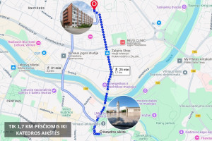 Parduodamas butas Rinktinės g., Šnipiškės, Vilniaus m., Vilniaus m. sav., 27 m2 ploto, 1 kambariai 28