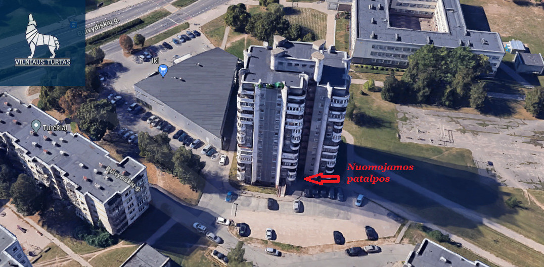 Nuomojamos gamybinės, kitos paskirties, sandėliavimo patalpos Buivydiškių g., Šeškinė, Vilniaus m., Vilniaus m. sav., 55 m2 ploto 1