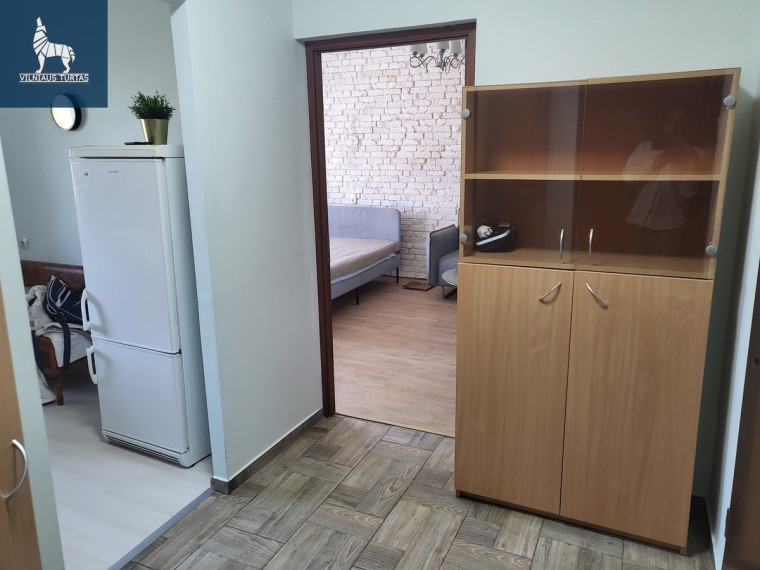 Nuomojamas butas Vėtrungių, Fabijoniškės, Vilniaus m., Vilniaus m. sav., 35 m2 ploto, 1 kambariai 3