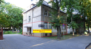 Nuomojamos administracinės patalpos Vilties g., Centras, Klaipėdos m., Klaipėdos m. sav., 100.87 m2 ploto 1