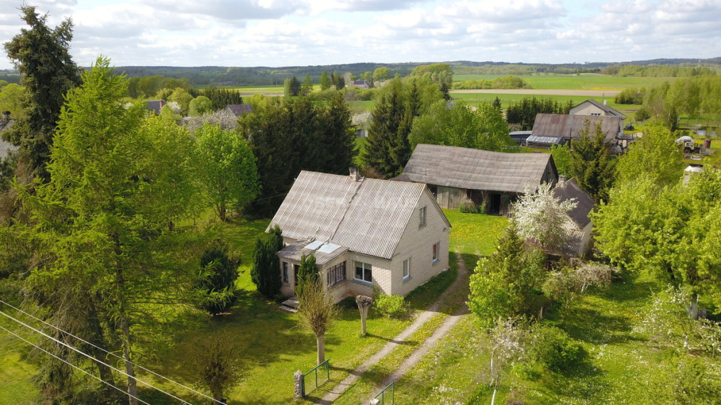Parduodamas namas Aušros g. , Lupikų k., Kelmės r. sav., 70.91 m2 ploto, 1 aukštai 1