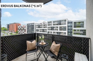 Parduodamas butas Kernavės g., Šnipiškės, Vilniaus m., Vilniaus m. sav., 48.34 m2 ploto, 2 kambariai 9