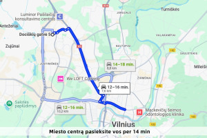Parduodamas butas Dociškių g., Pašilaičiai, Vilniaus m., Vilniaus m. sav., 48.83 m2 ploto, 2 kambariai 24