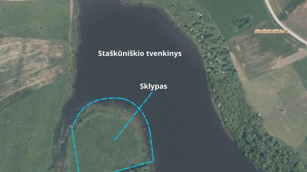 Parduodamas sklypas Staškūniškio k., Anykščių r. sav., 113 a ploto 1