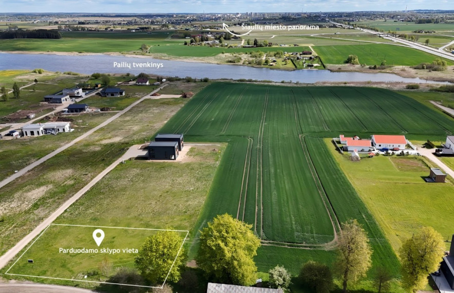 Parduodamas sklypas Ilgoji g., Aukštelkės k., Šiaulių r. sav., 12.42 a ploto 1