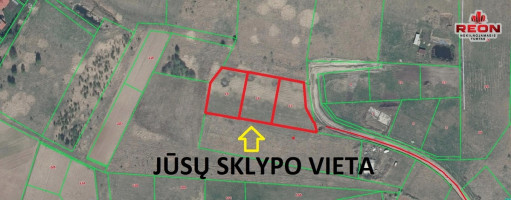Parduodamas  sklypas Pievų g., Maišiagalos mstl., Vilniaus r. sav., 14 a ploto 6