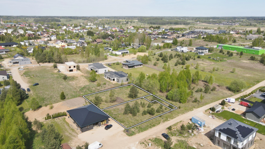 Parduodamas namų valdos paskirties sklypas Didžiosios Riešės k., Vilniaus r. sav., 13.84 a ploto 1