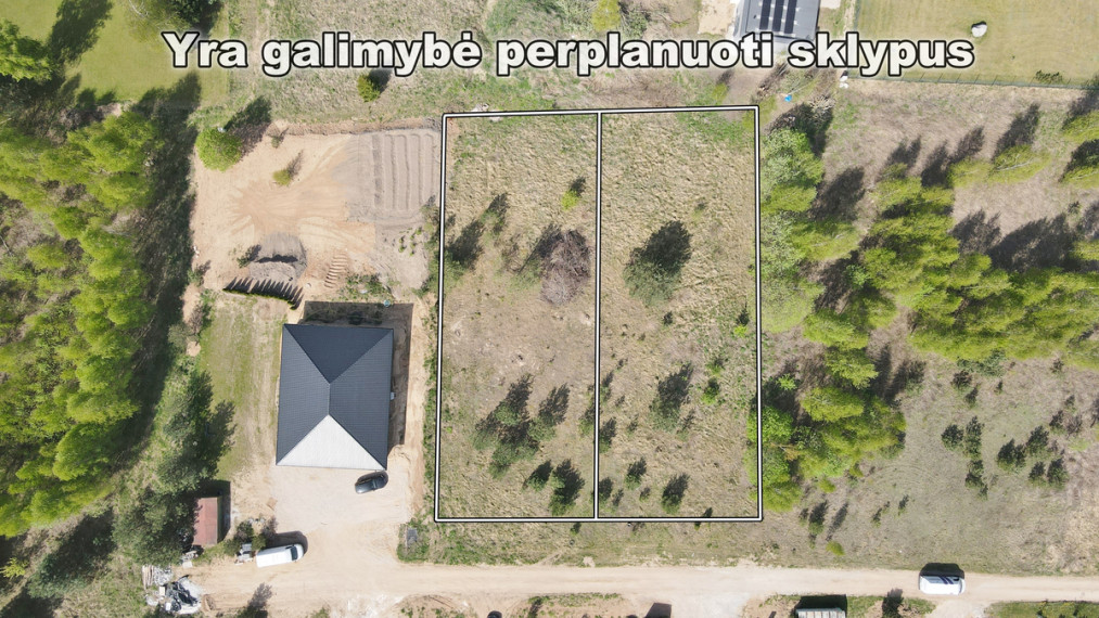 Parduodamas namų valdos paskirties sklypas Didžiosios Riešės k., Vilniaus r. sav., 13.84 a ploto 6