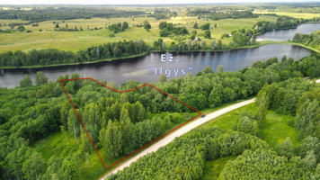 Parduodamas  sklypas Brinkliškių k., Utenos r. sav., 132 a ploto 1