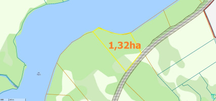 Parduodamas  sklypas Brinkliškių k., Utenos r. sav., 132 a ploto 14